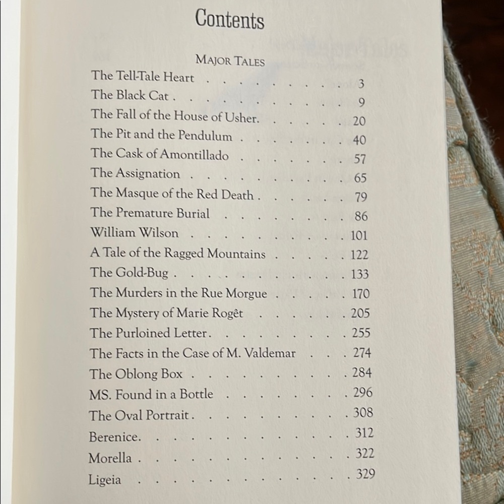 Edgar Allan Poe Black and White Book - Picture 2 of 4